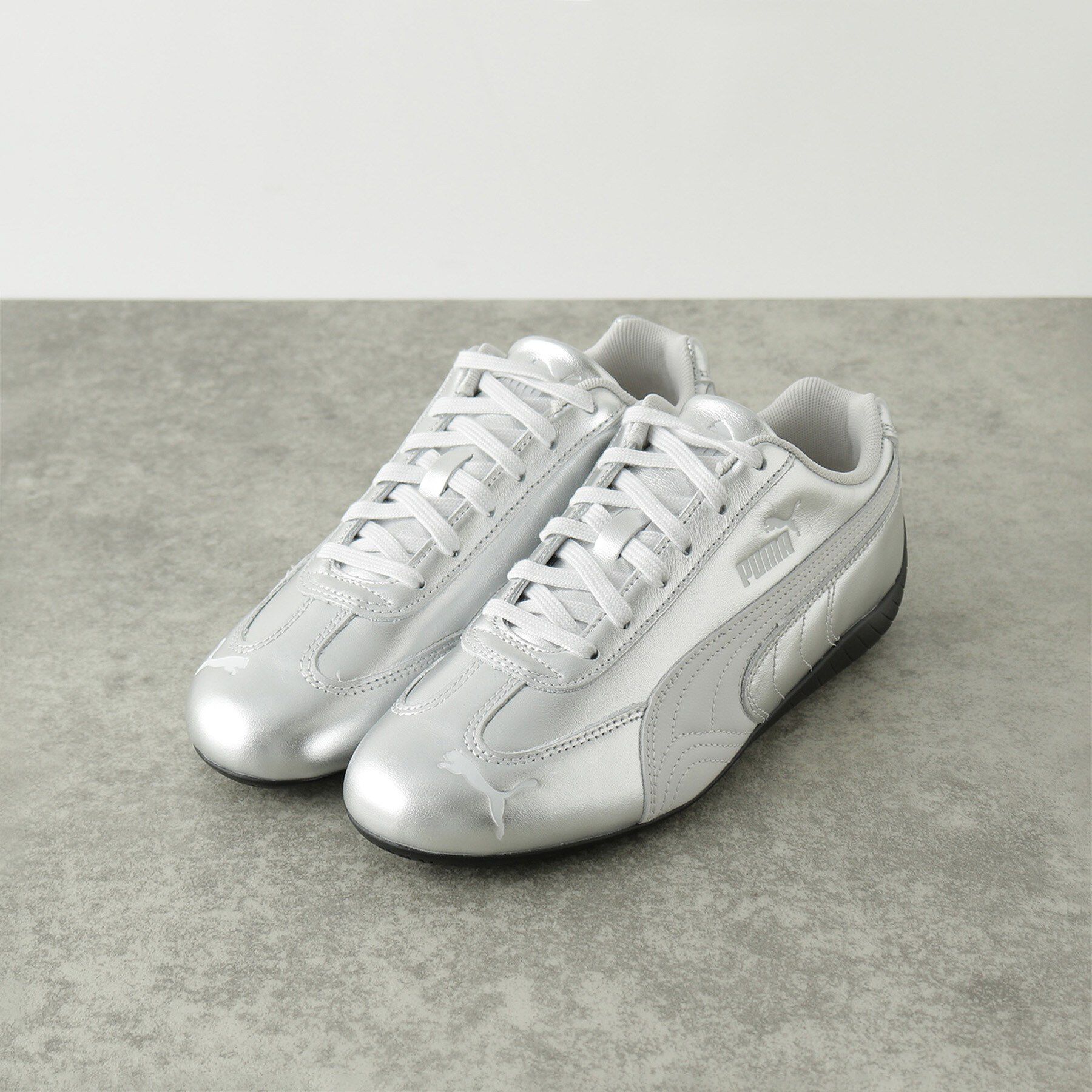 GALLEST「【PUMA】ウィメンズ スピードキャット シルバー スニーカー」|スニーカー|