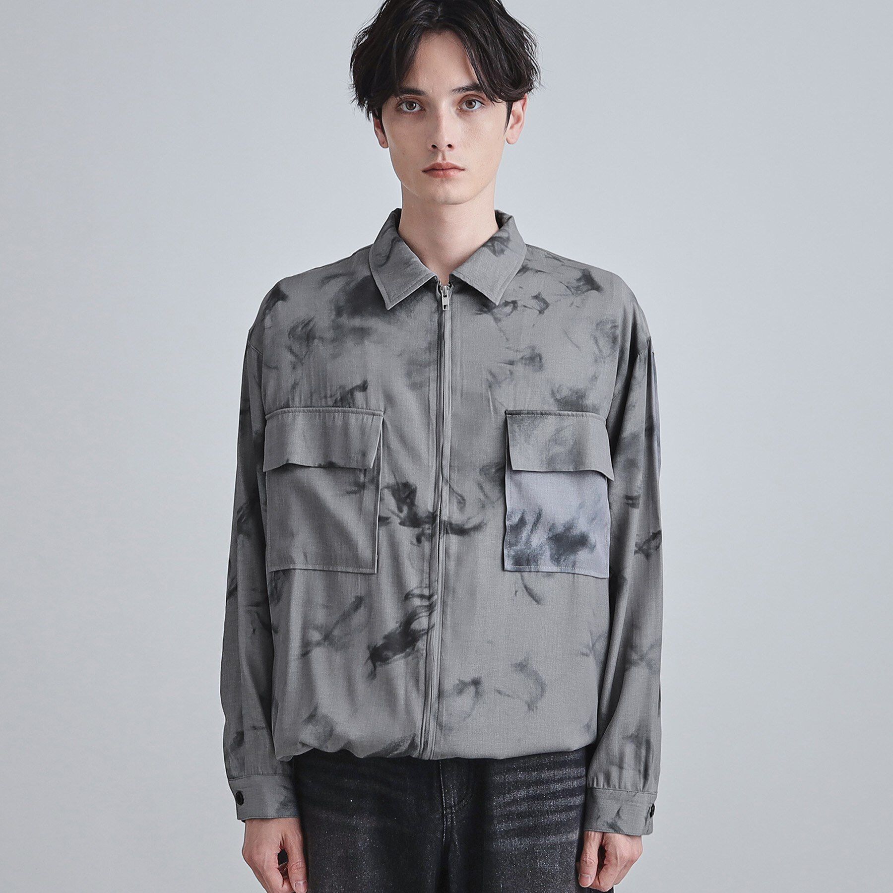 tk.TAKEO KIKUCHI「シャンブレーシャツアウター」|シャツ・ブラウス|