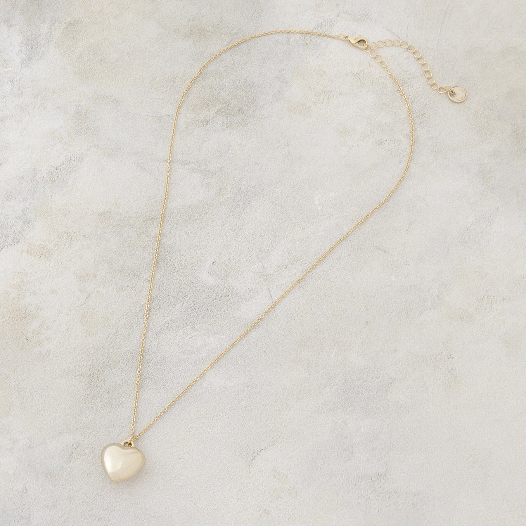 OPAQUE.CLIP「メタルハートモチーフ ペンダント」|ネックレス|