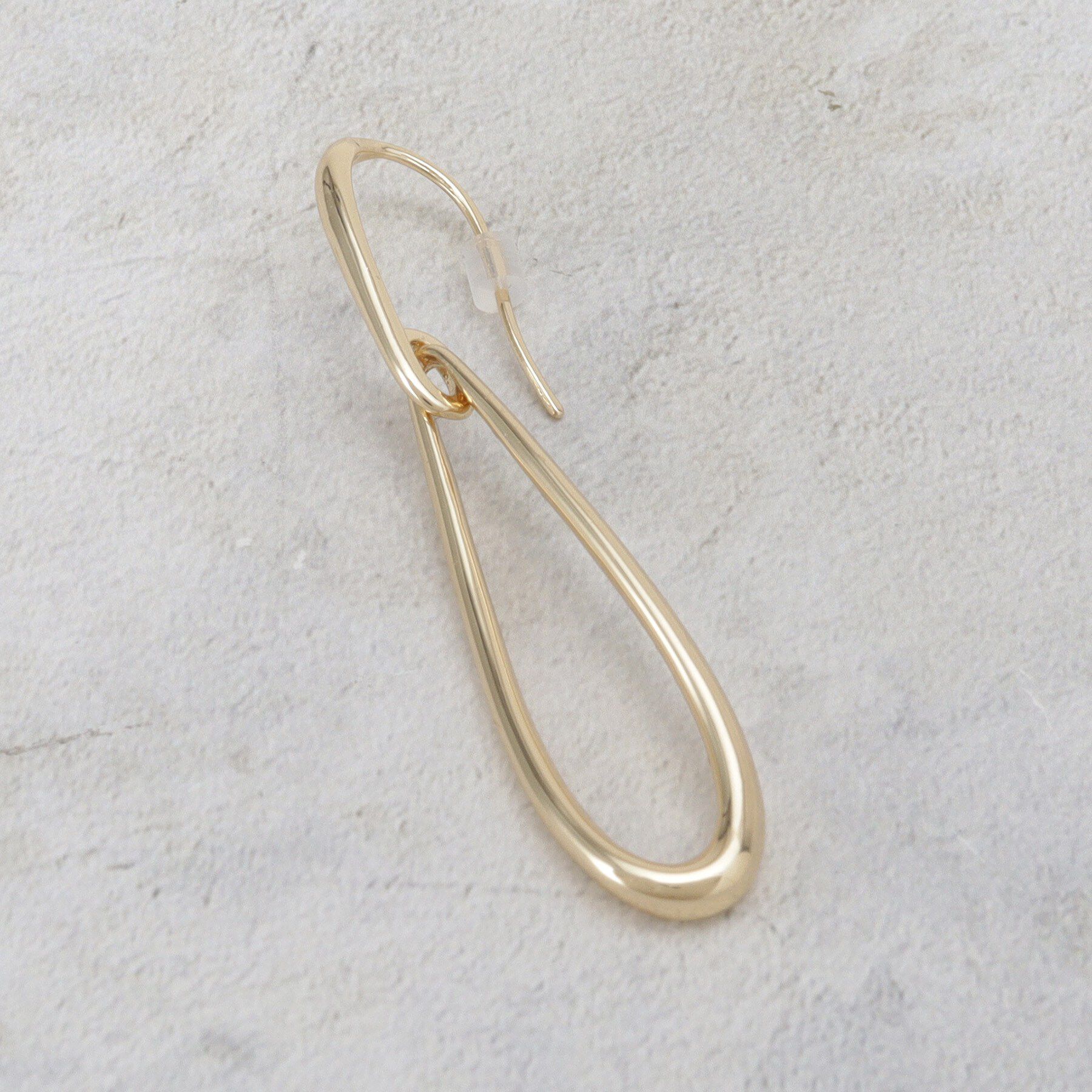 OPAQUE.CLIP「メタルロングドロップピアス」|ピアス|