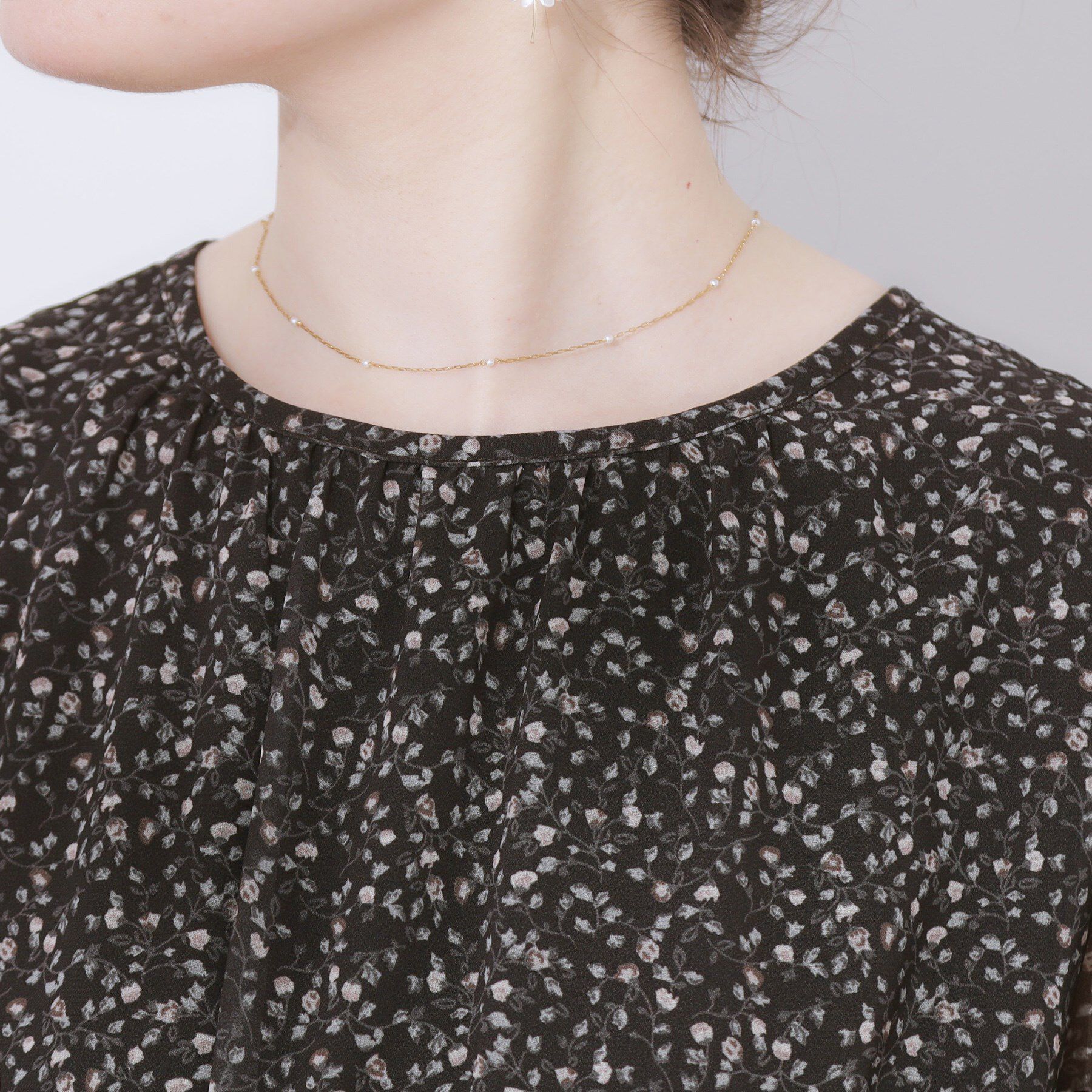 Couture broach「【一枚で着映える・楽ちん・ドライタッチ】フリルスリーブワンピース」|ワンピース|