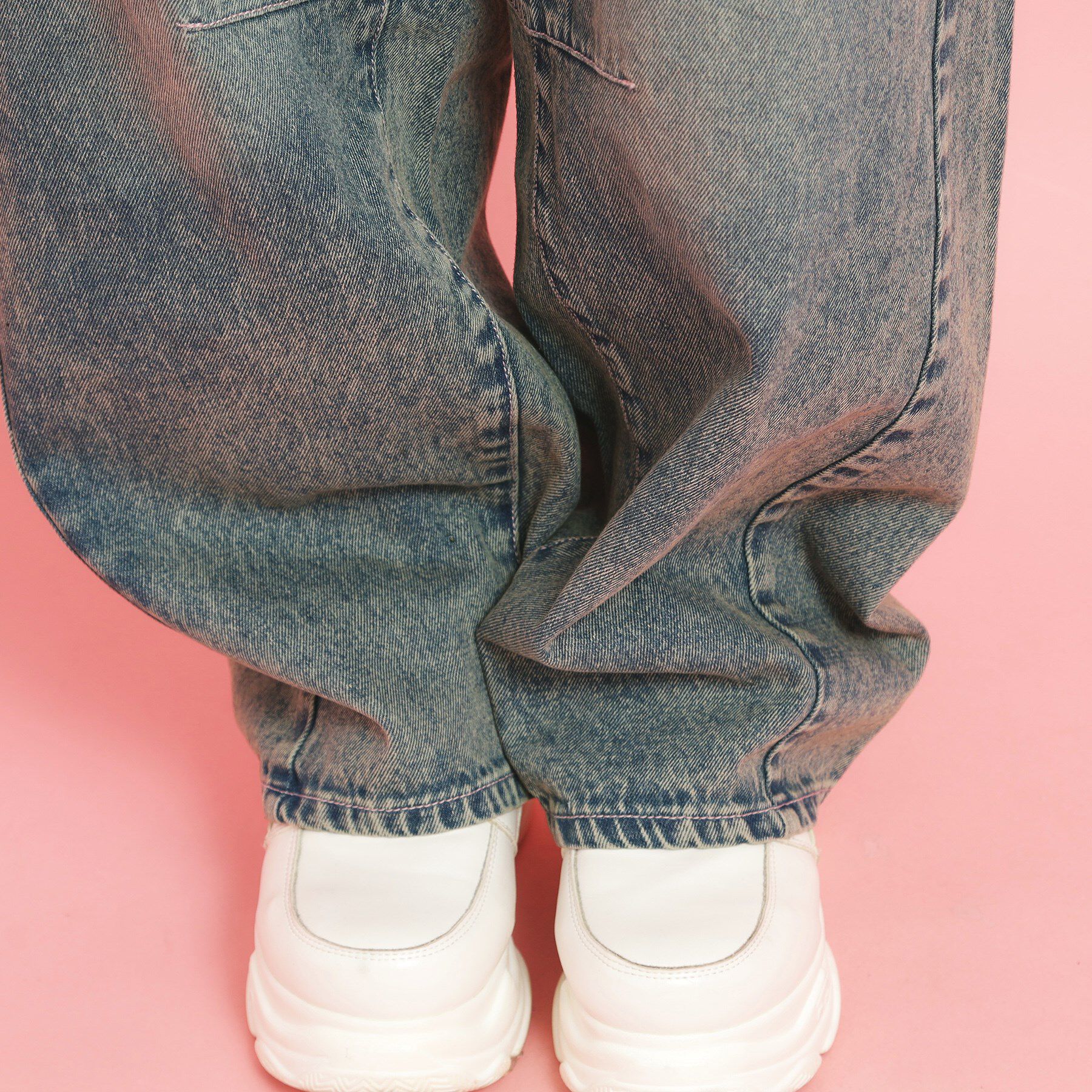 PINK-latte「バレルレッグデニム」|その他|