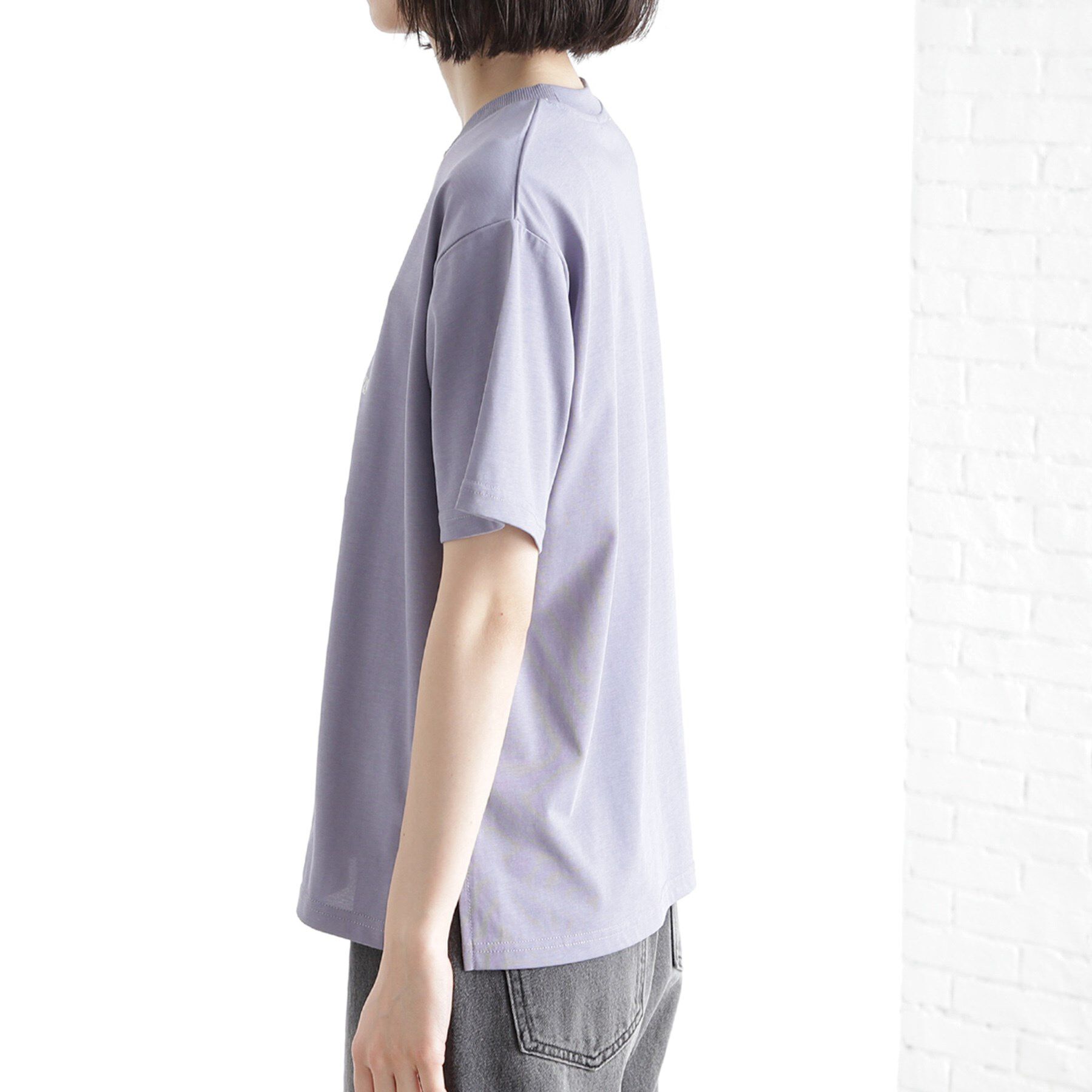 THE SHOP TK「ロゴアソートTシャツ【接触冷感/UVケア/洗濯機OK】」|Tシャツ・カットソー|