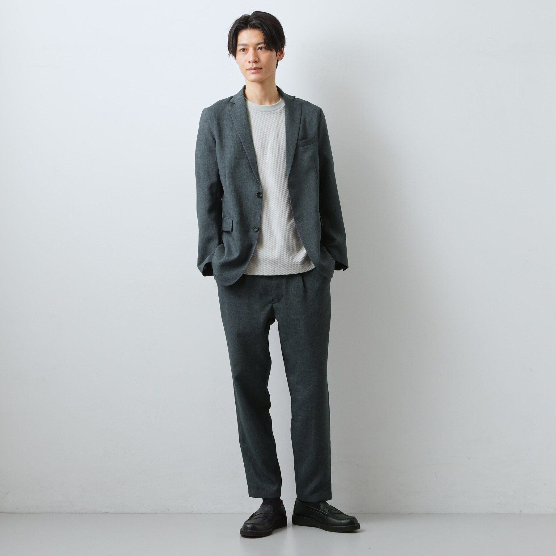 THE SHOP TK「リネンライク イージーパンツ」|その他|