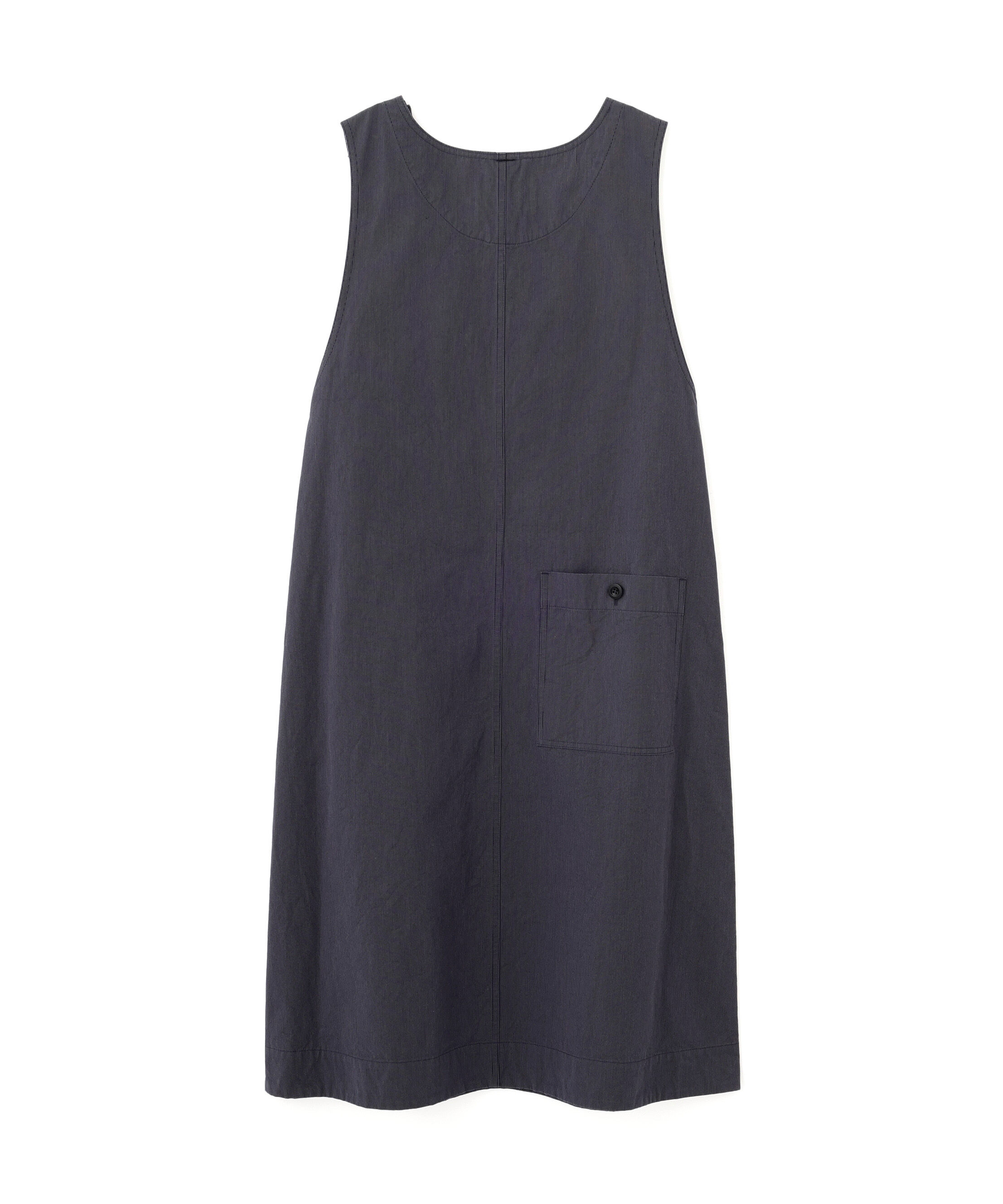 MHL.「HAIRLINE COTTON WOOL DRESS」|ワンピース|
