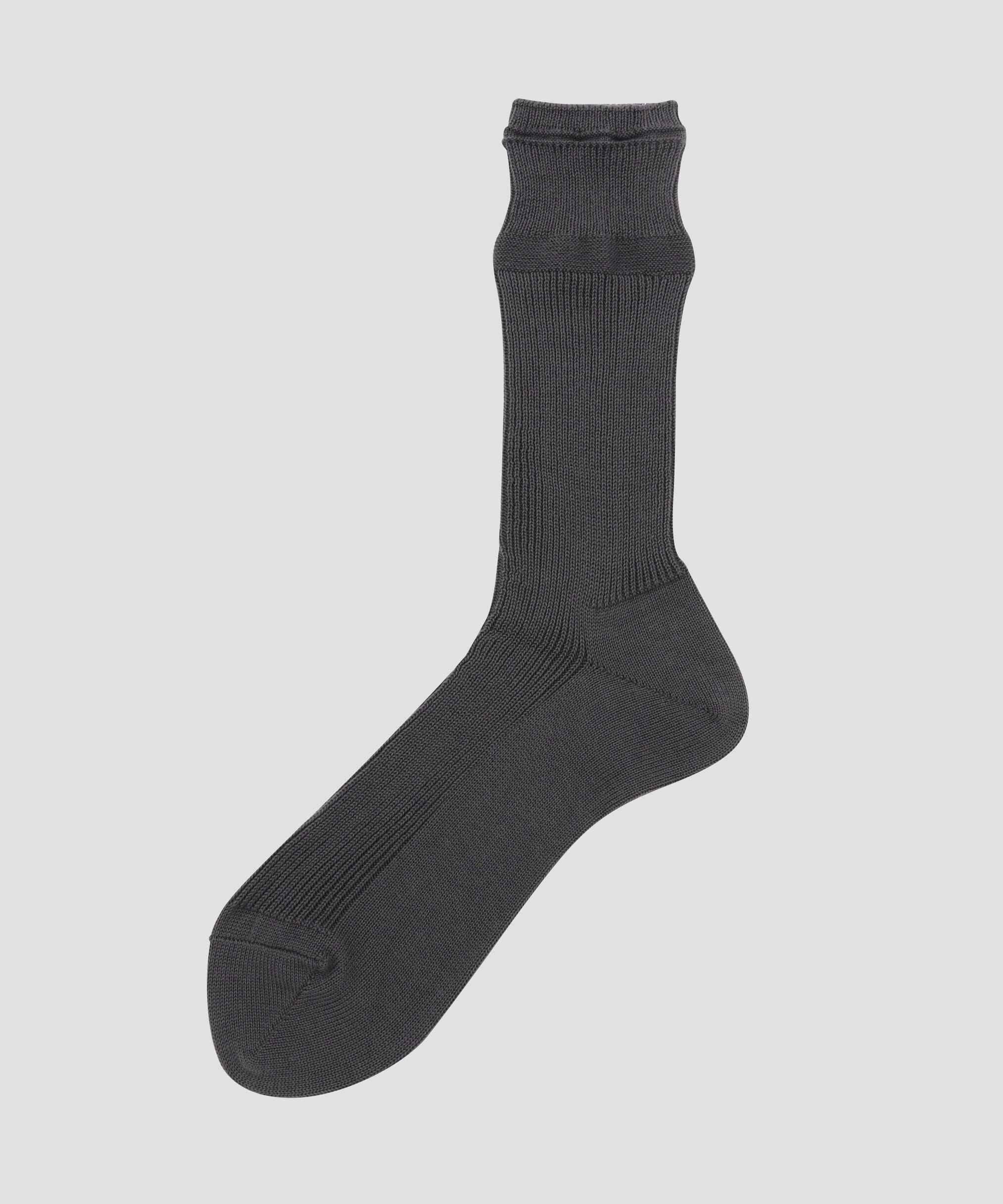 MHL.「FINE COTTON RIB SOCKS」|ソックス|MID GREY2