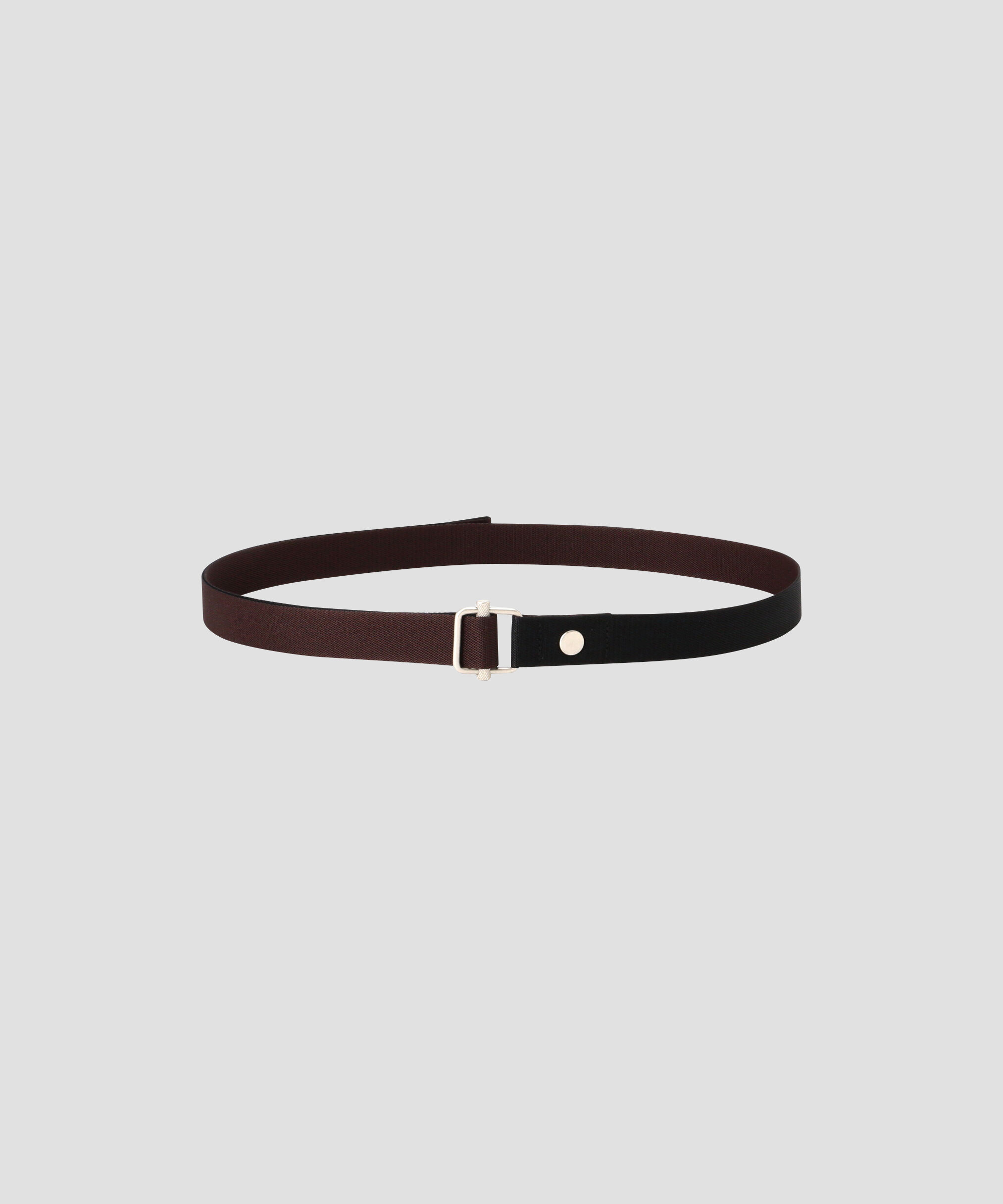 MHL.「CONTRAST WEBBING BELT」|ベルト|BLACK