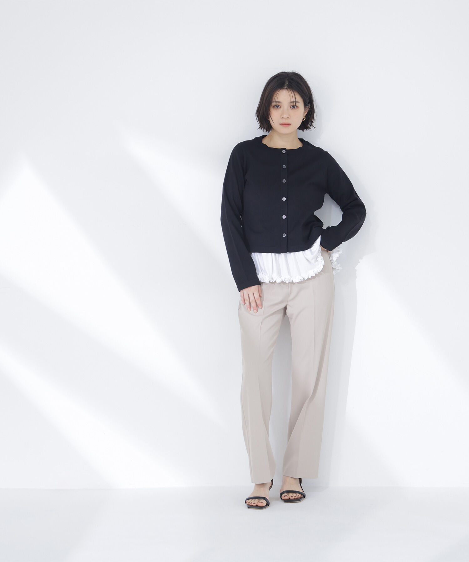  「ベーシックカーディガン」|ニット・セーター|