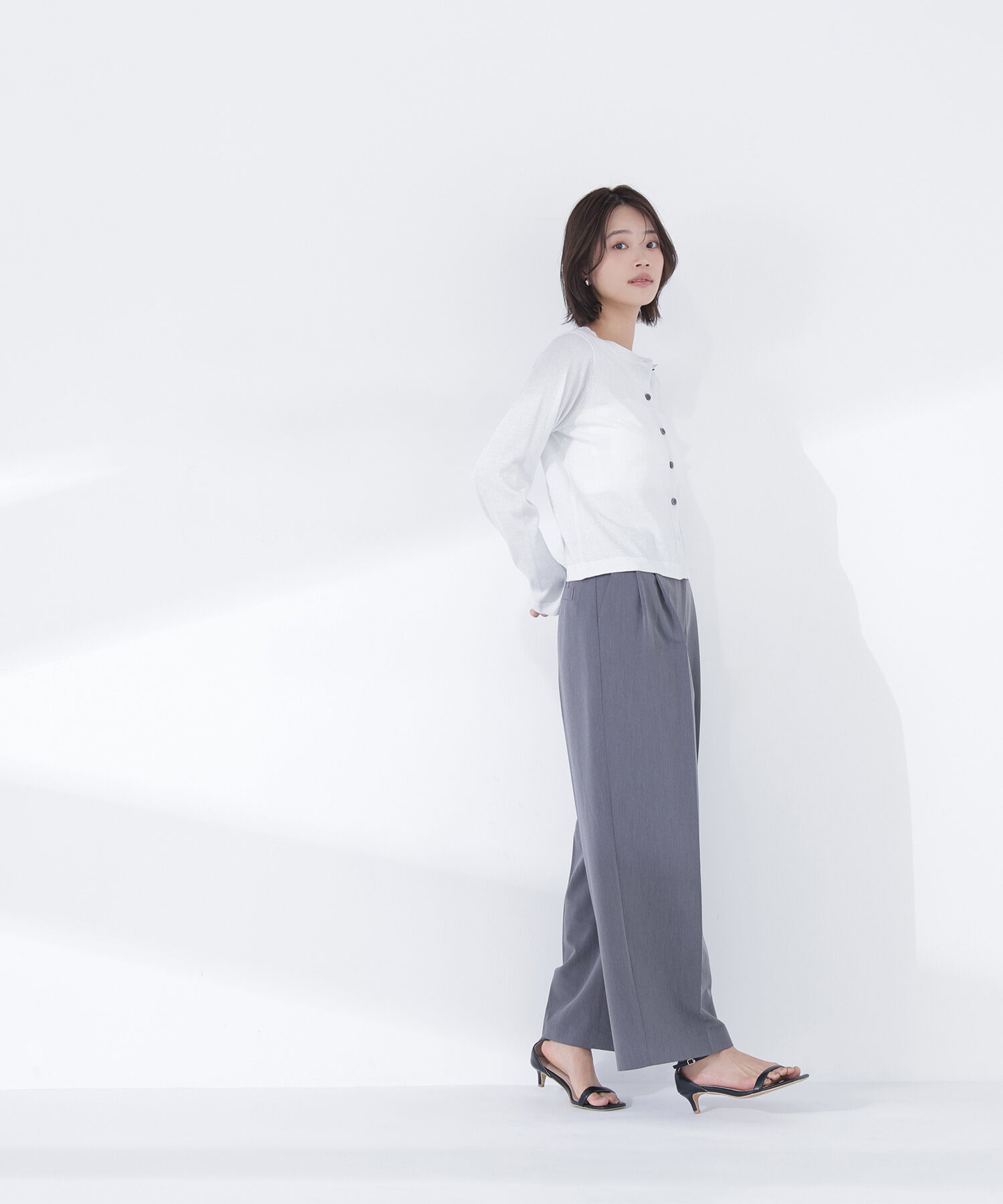  「ベーシックカーディガン」|ニット・セーター|