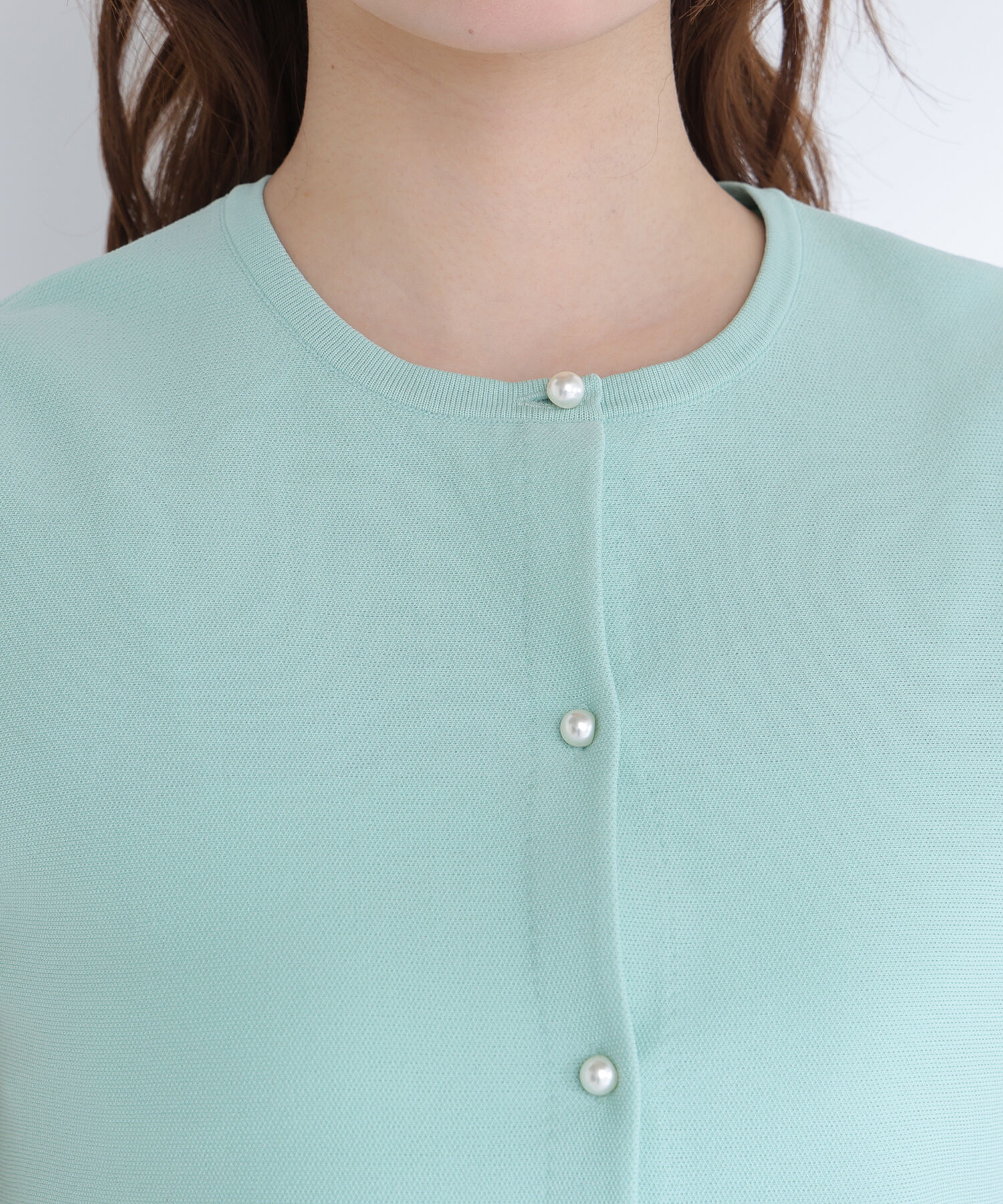  「ペプラムニットジレ」|ニット・セーター|