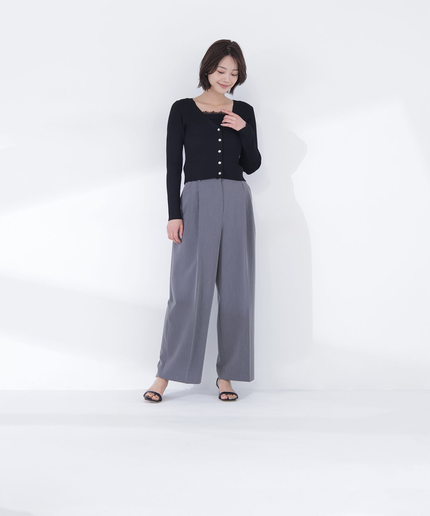  「レースキャミアンサンブル」|ニット・セーター|