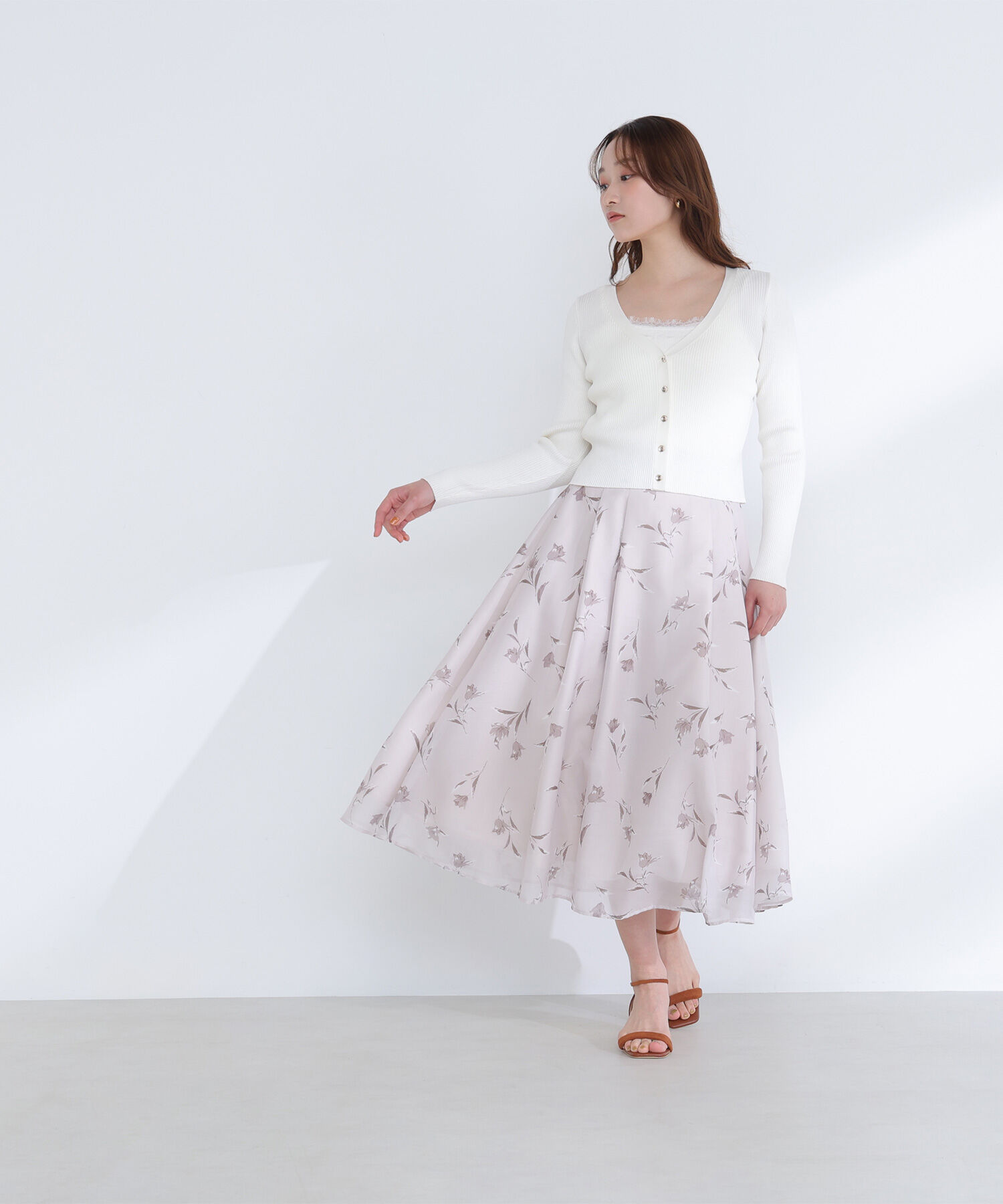  「レースキャミアンサンブル」|ニット・セーター|