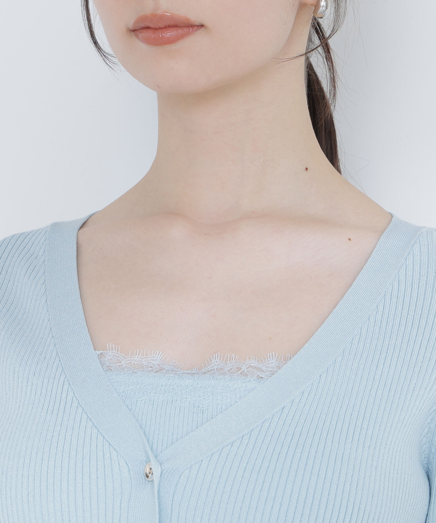  「レースキャミアンサンブル」|ニット・セーター|