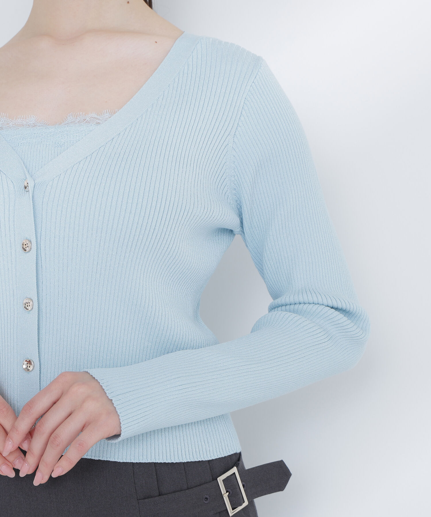  「レースキャミアンサンブル」|ニット・セーター|