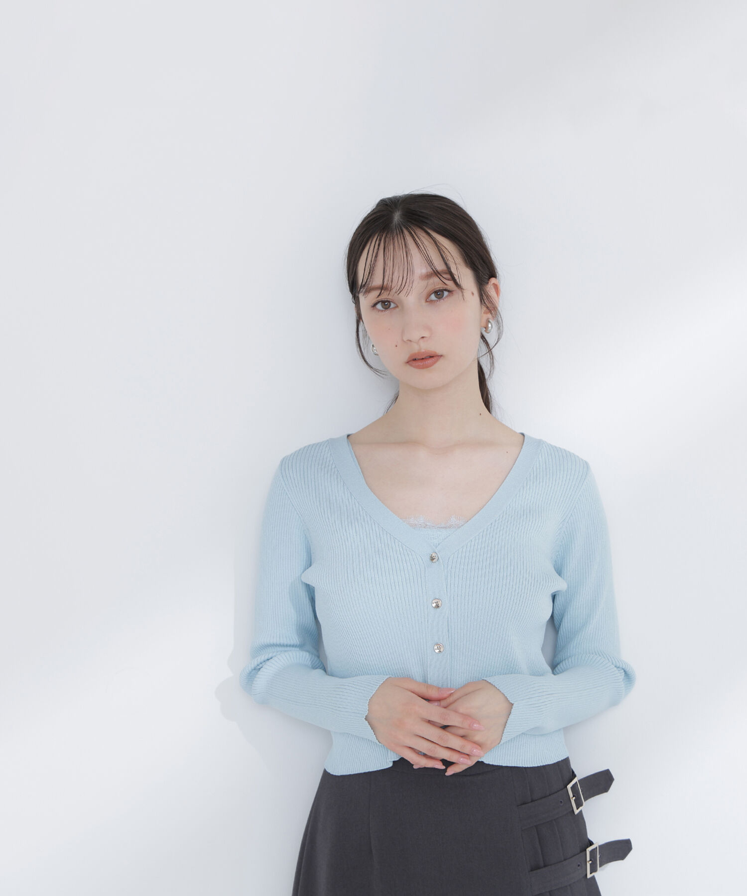  「レースキャミアンサンブル」|ニット・セーター|