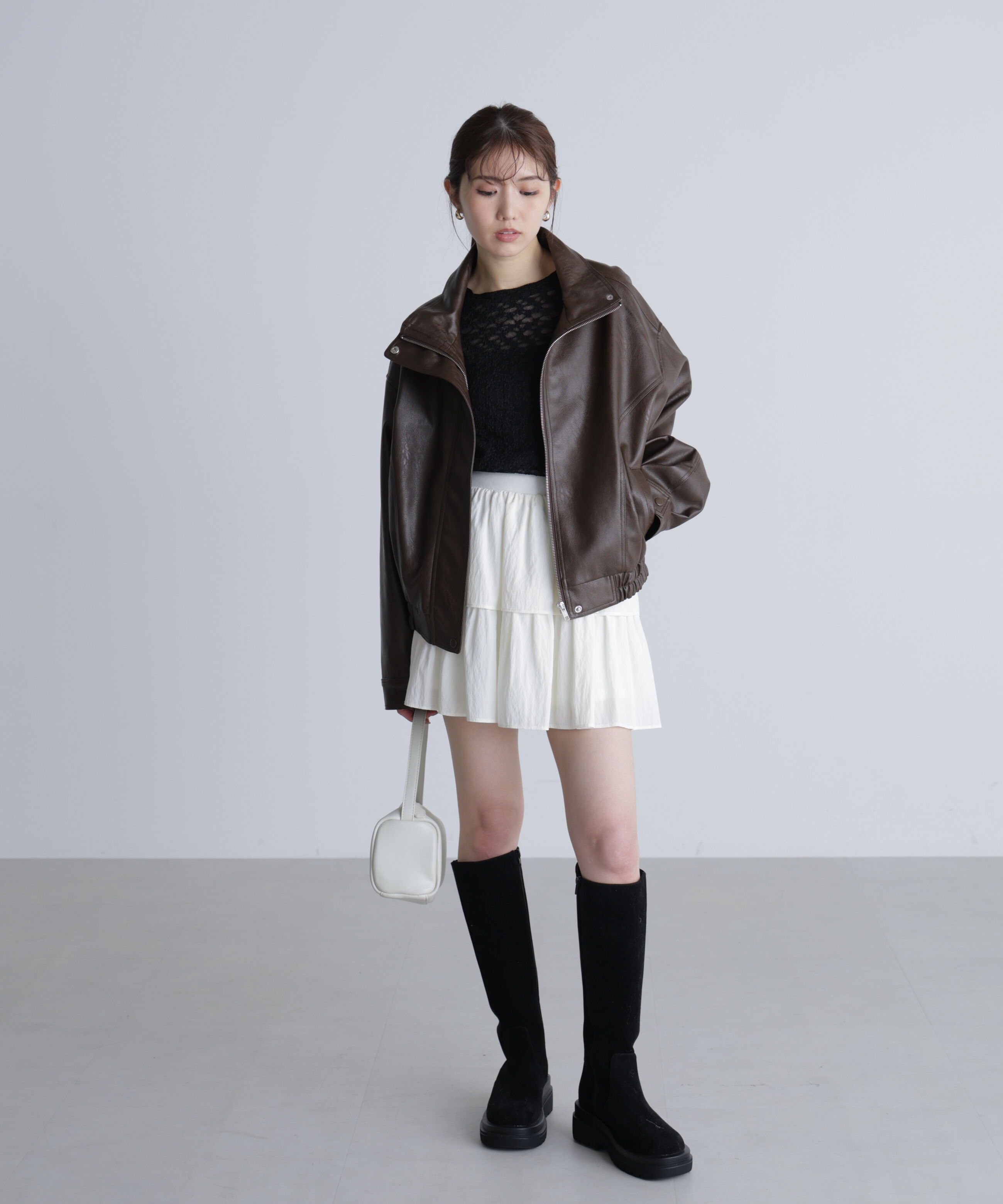  「長袖レースカットソー」|Tシャツ・カットソー|