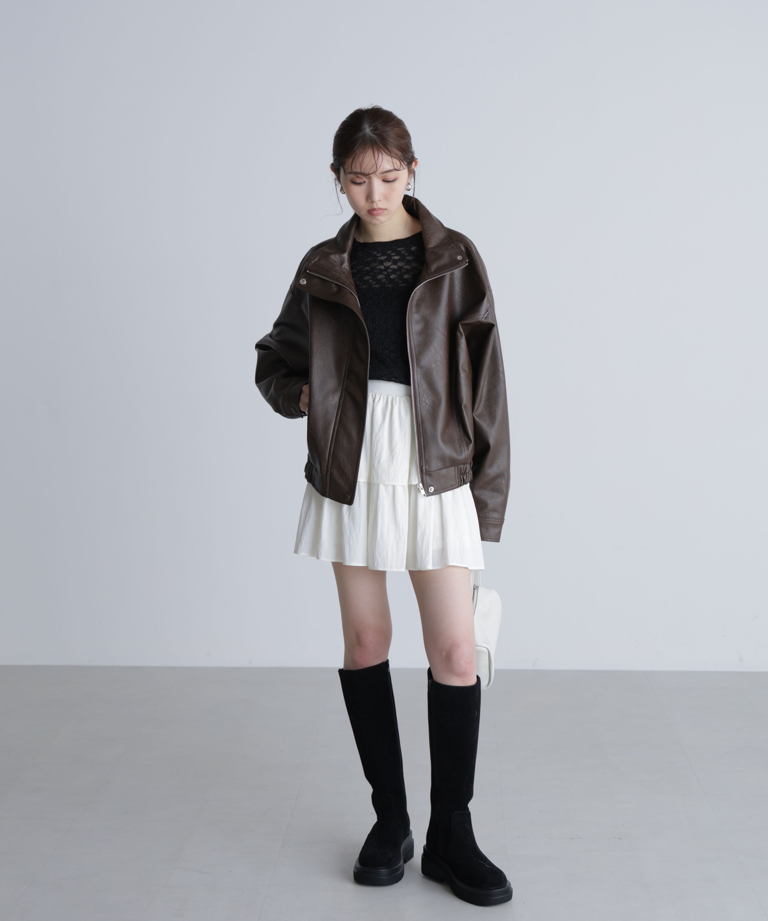  「長袖レースカットソー」|Tシャツ・カットソー|