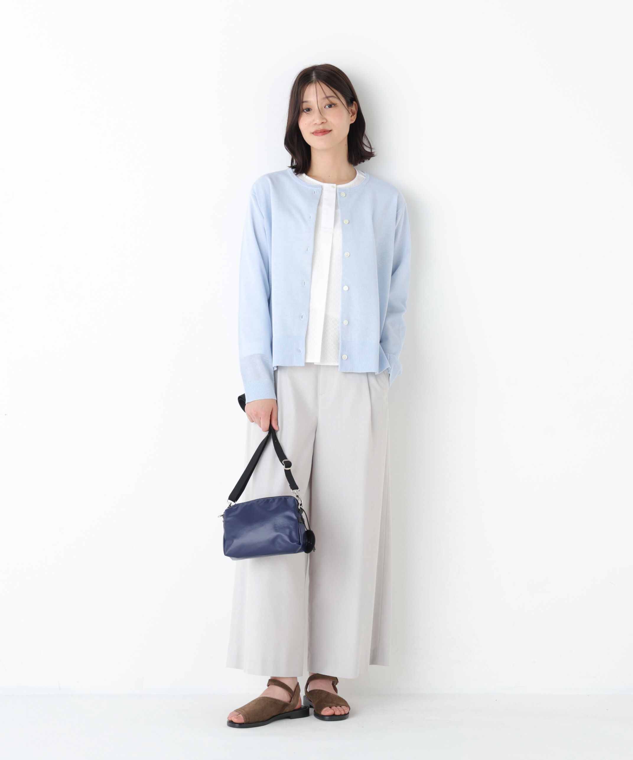  「◆ドライタッチリネン混ガウチョパンツ」|その他|