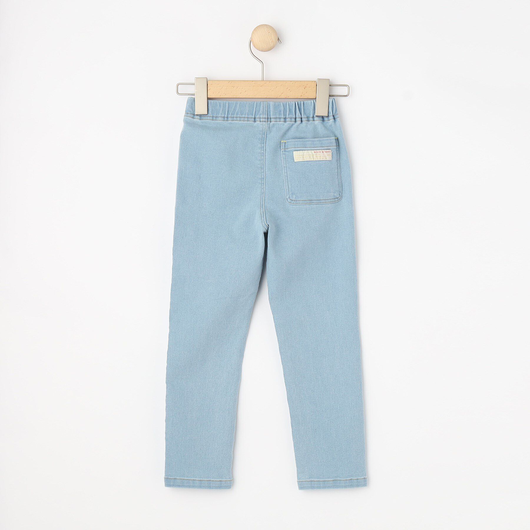 SHOO･LA･RUE「【100-150cm/洗える/男女兼用】ストレッチ デニムスキニーパンツ」|その他|