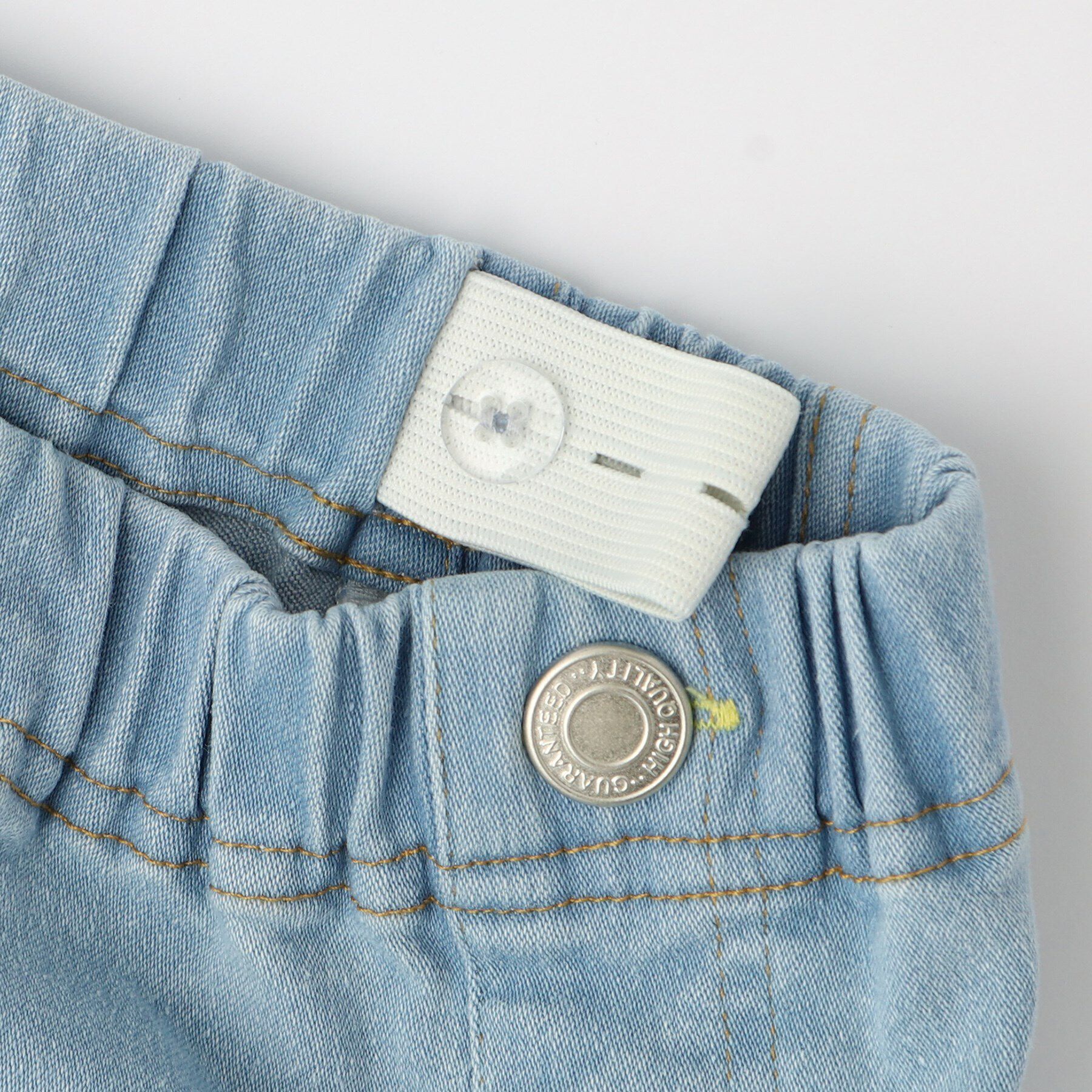 SHOO･LA･RUE「【100-150cm/洗える/男女兼用】ストレッチ デニムスキニーパンツ」|その他|