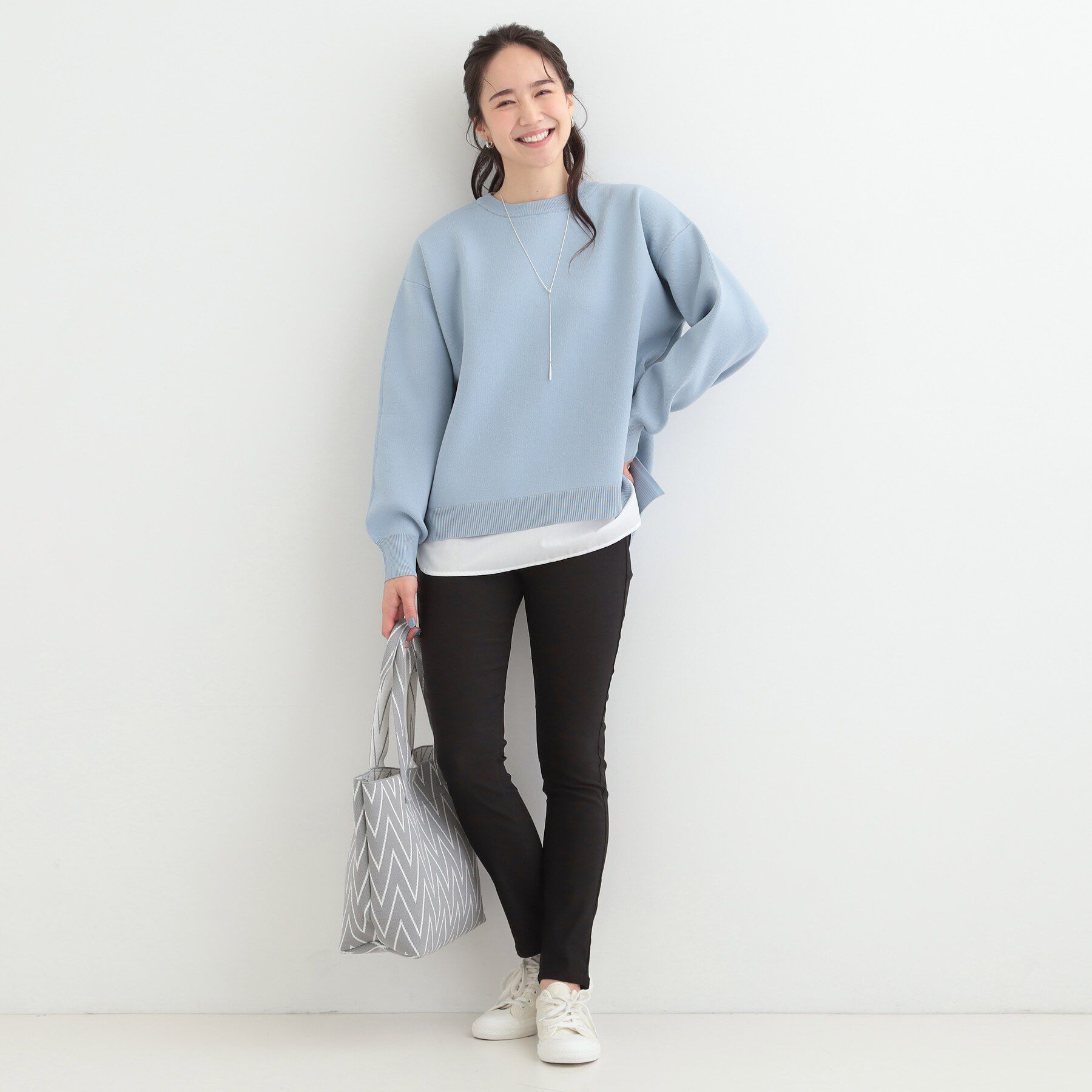 SHOO･LA･RUE「【SS-LL】レイヤードスタイルに スキニーパンツ」|その他|