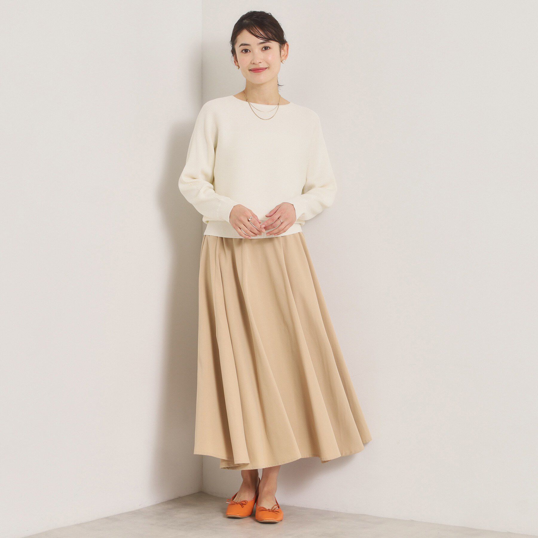 ITS&rsquo;DEMO「【洗濯機OK】花粉防止リブドルマンニット」|ニット・セーター|