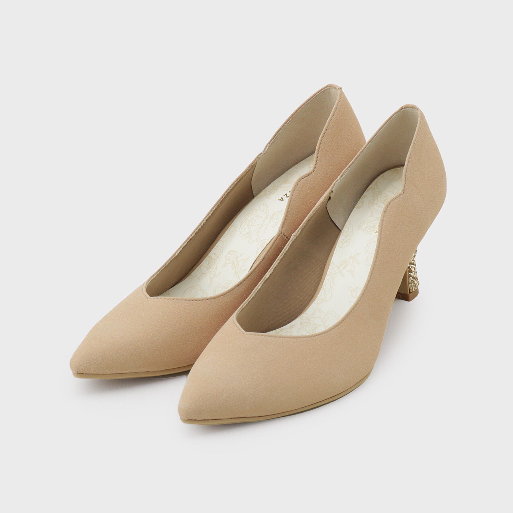 ESPERANZA「ハートカットパンプス」|パンプス|