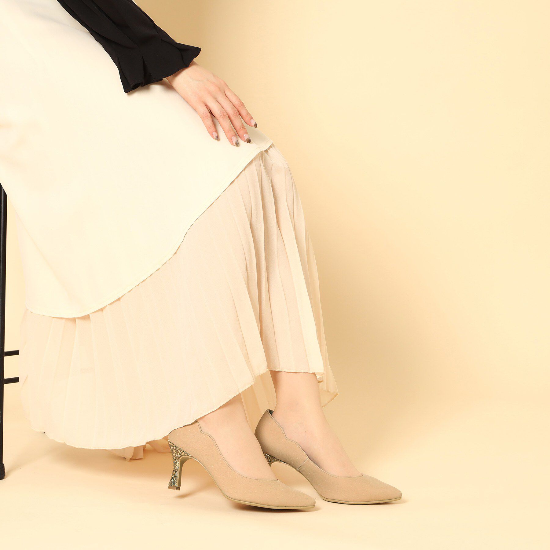 ESPERANZA「ハートカットパンプス」|パンプス|