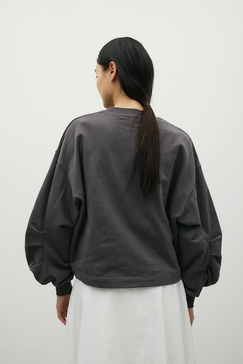 STYLEMIXER「タックスリーブスウェットトップ」|パーカー|