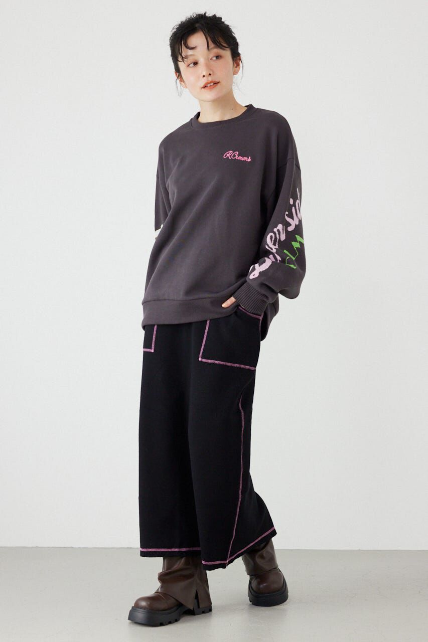 RODEO CROWNS「スリーブニットスウェットトップス」|Tシャツ・カットソー|