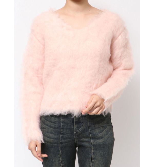 RESEXXY「シャギールーズニットトップス」|ニット・セーター|