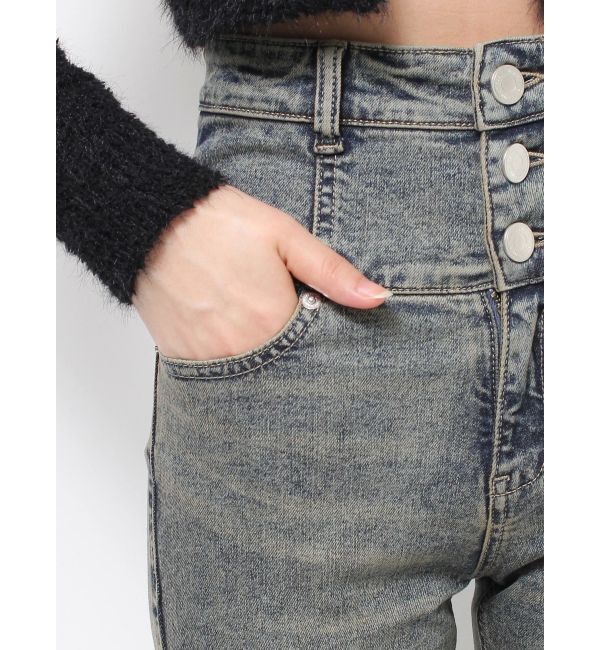 EMODA「【ELDER】MONSTERハイウエストデニム」|デニム|