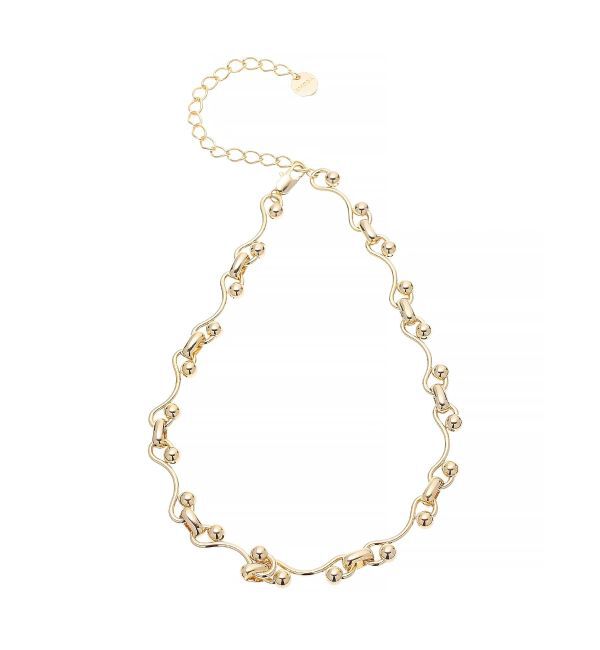 EMODA「ボールウェーブチェーンネックレス」|ネックレス|