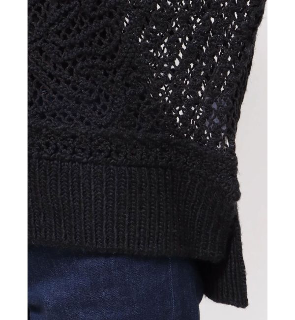 Ungrid「レーシー刺繍ルーズニット」|ニット・セーター|