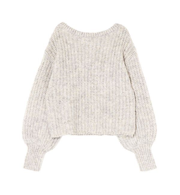 Ungrid「オフショルラメルーズニット」|ニット・セーター|
