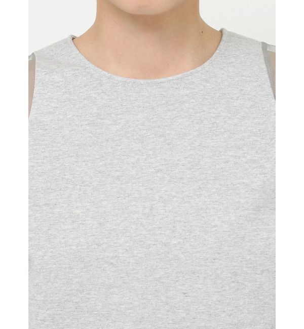 LAGUNAMOON「ショルダーメッシュタンク」|タンクトップ|