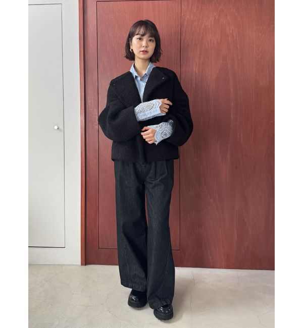 LAGUNAMOON「【REVIVAL】ボアブルゾン」|ブルゾン・スタジャン|