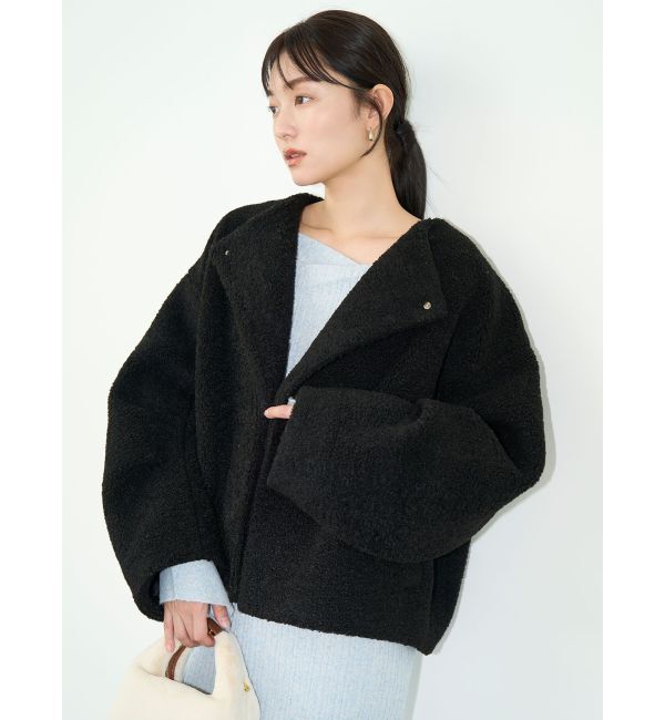 LAGUNAMOON「【REVIVAL】ボアブルゾン」|ブルゾン・スタジャン|