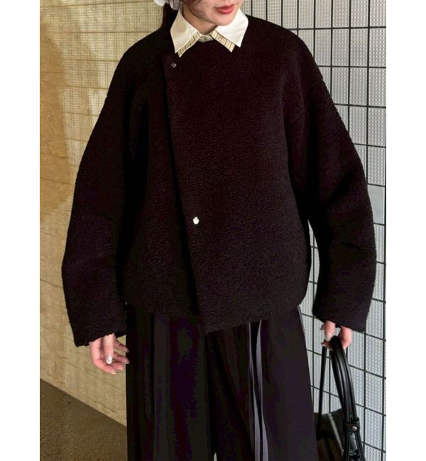 LAGUNAMOON「【REVIVAL】ボアブルゾン」|ブルゾン・スタジャン|