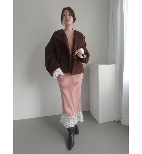 LAGUNAMOON「【REVIVAL】ボアブルゾン」|ブルゾン・スタジャン|