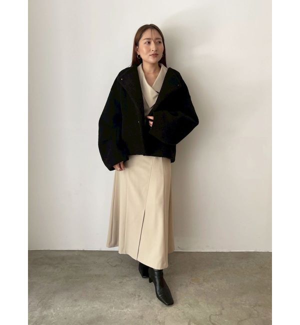 LAGUNAMOON「【REVIVAL】ボアブルゾン」|ブルゾン・スタジャン|