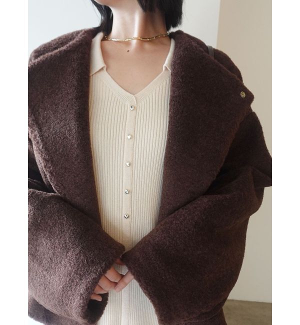 LAGUNAMOON「【REVIVAL】ボアブルゾン」|ブルゾン・スタジャン|