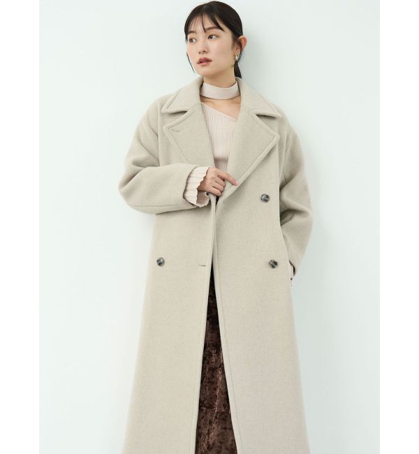 LAGUNAMOON「【REVIVAL】2WAYカラーロングコート」|ステンカラーコート|