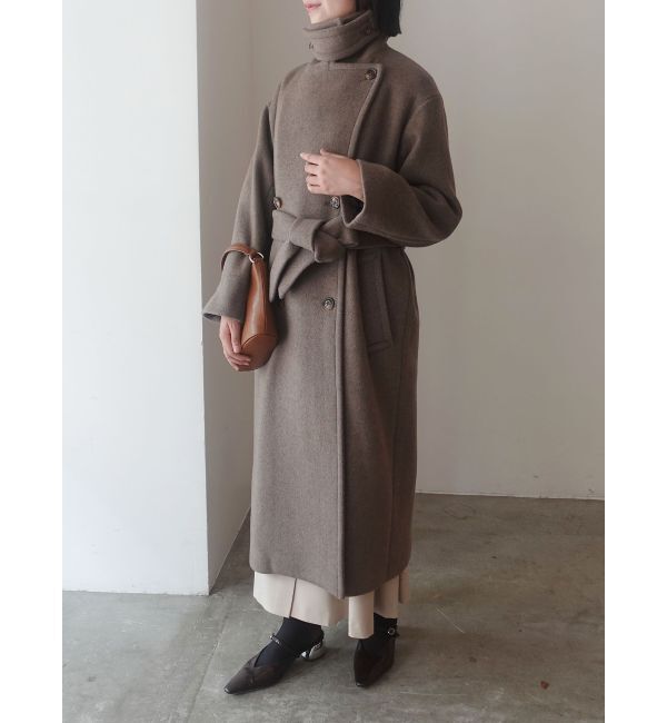 LAGUNAMOON「【REVIVAL】2WAYカラーロングコート」|ステンカラーコート|