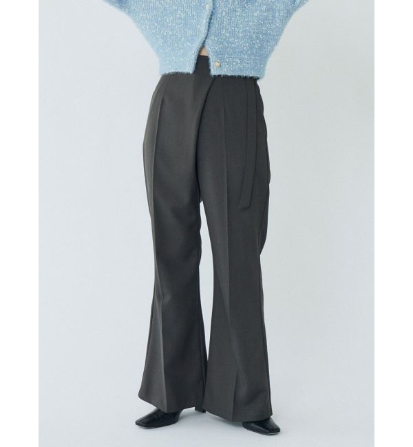 LAGUNAMOON「ウエストアシンメトリーセミフレアパンツ」|その他|