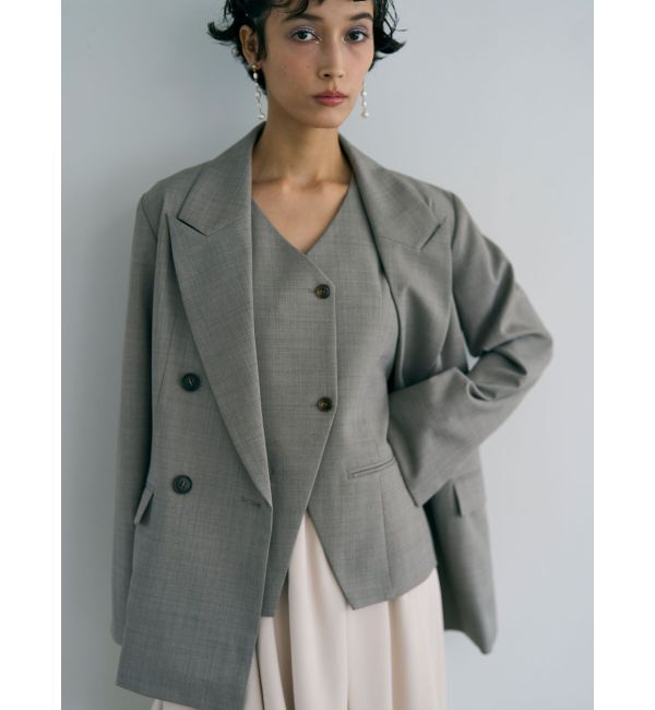 LAGUNAMOON「カフスダブルテーラードジャケット」|テーラードジャケット|