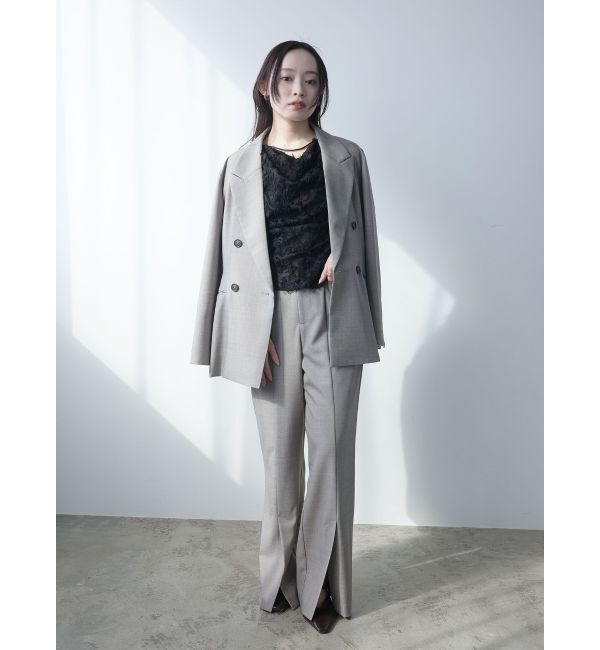 LAGUNAMOON「カフスダブルテーラードジャケット」|テーラードジャケット|