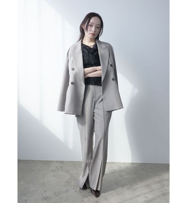 LAGUNAMOON「カフスダブルテーラードジャケット」|テーラードジャケット|