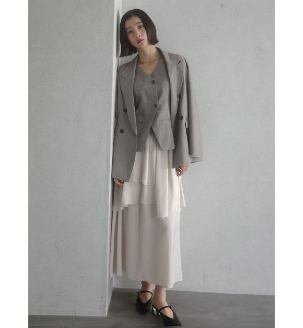 LAGUNAMOON「カフスダブルテーラードジャケット」|テーラードジャケット|