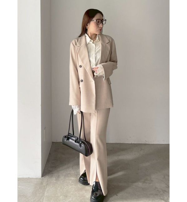 LAGUNAMOON「カフスダブルテーラードジャケット」|テーラードジャケット|